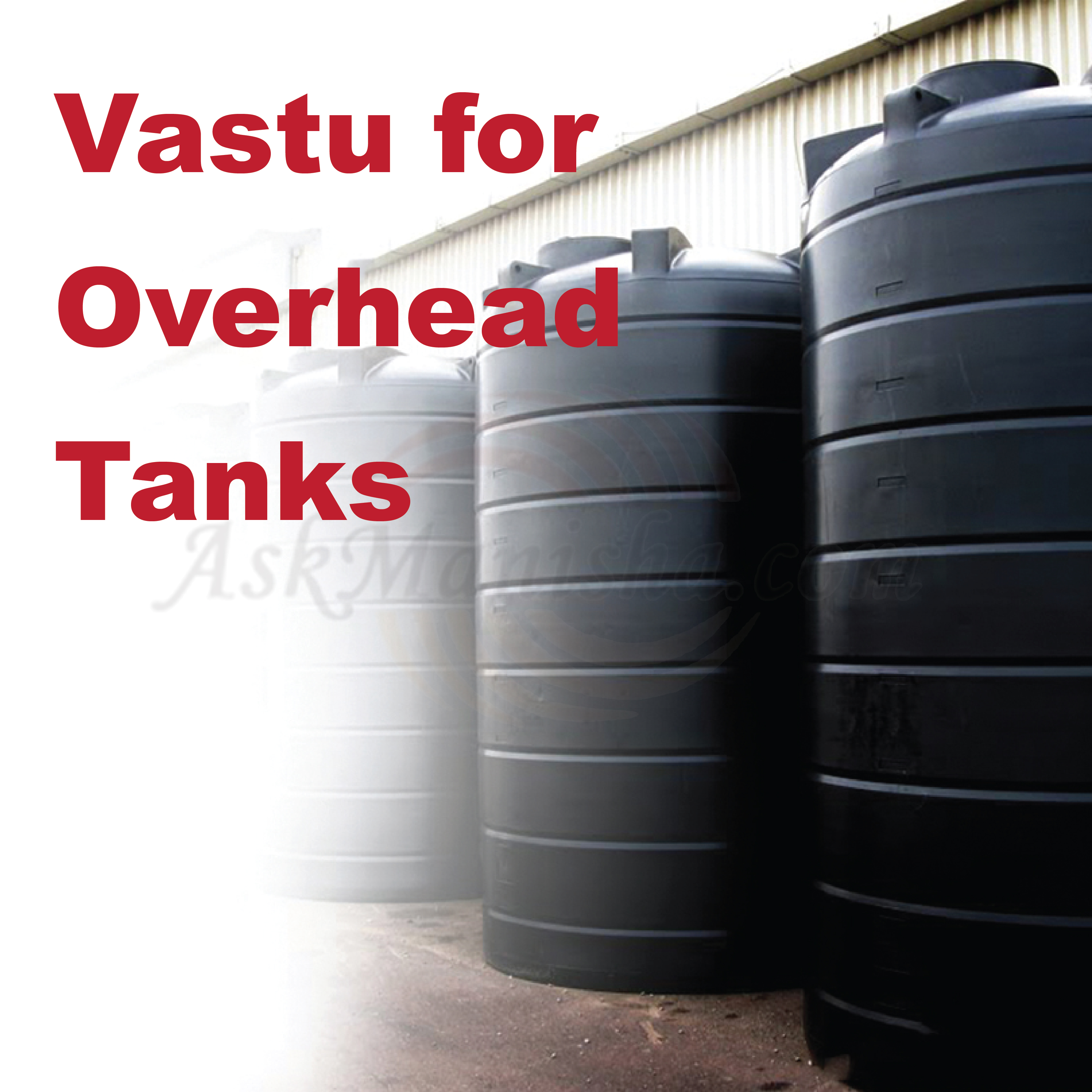 Vastu for Overhead Tanks